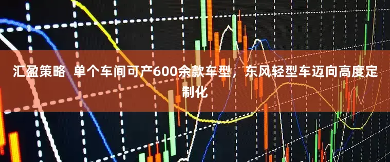 汇盈策略  单个车间可产600余款车型，东风轻型车迈向高度定制化